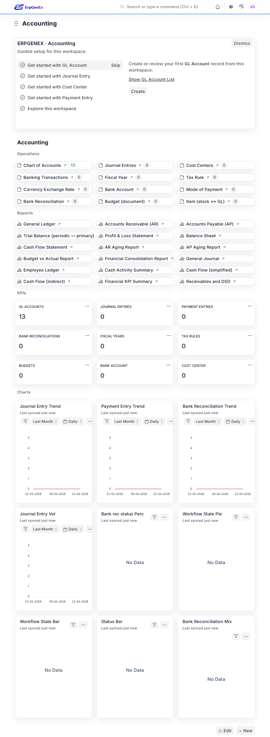 ErpGenEx — Finance Engine